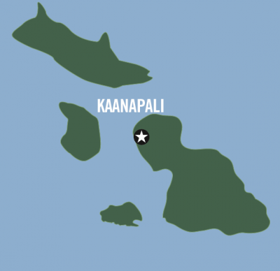 Map showing the Tour regions